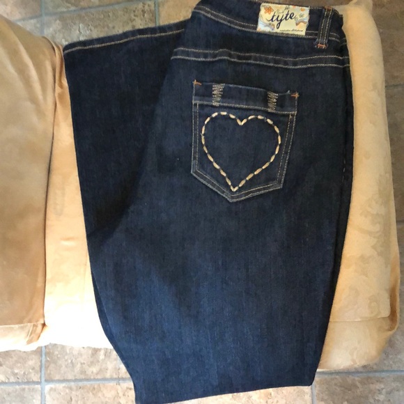 Tyte Jeans Pants - Tyte Blue Jeans